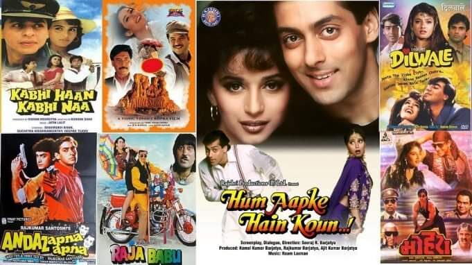 Bollywood Classics from 90s